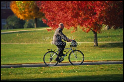 Professor on Bike