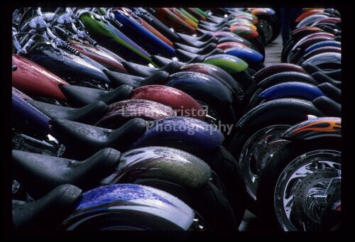 Line of Motorcycles II