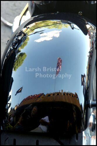 American Flag Reflection