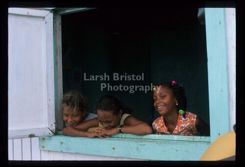 Children in Window