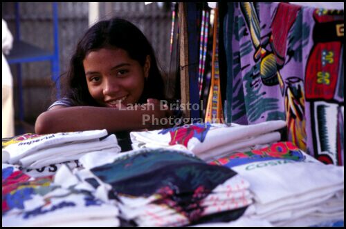 Girl at a Market