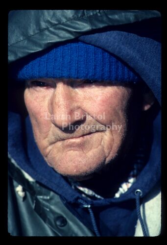 Close-up of Commercial Fisherman's face