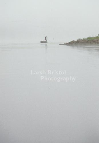 Fisherman in Fog