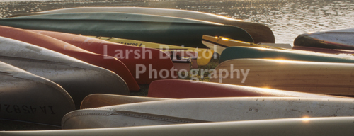 Row of Canoes